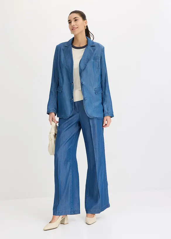 Lyocell blazer, bonprix