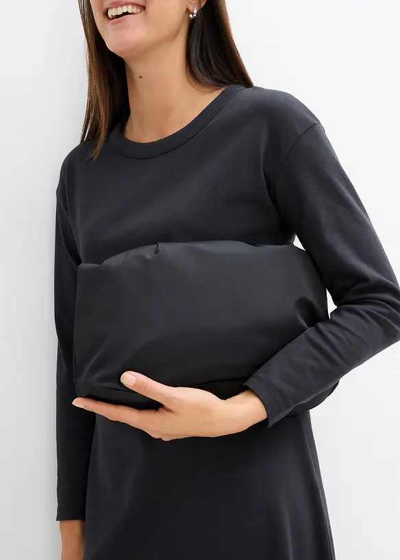 Jersey jurk van biologisch katoen, bonprix