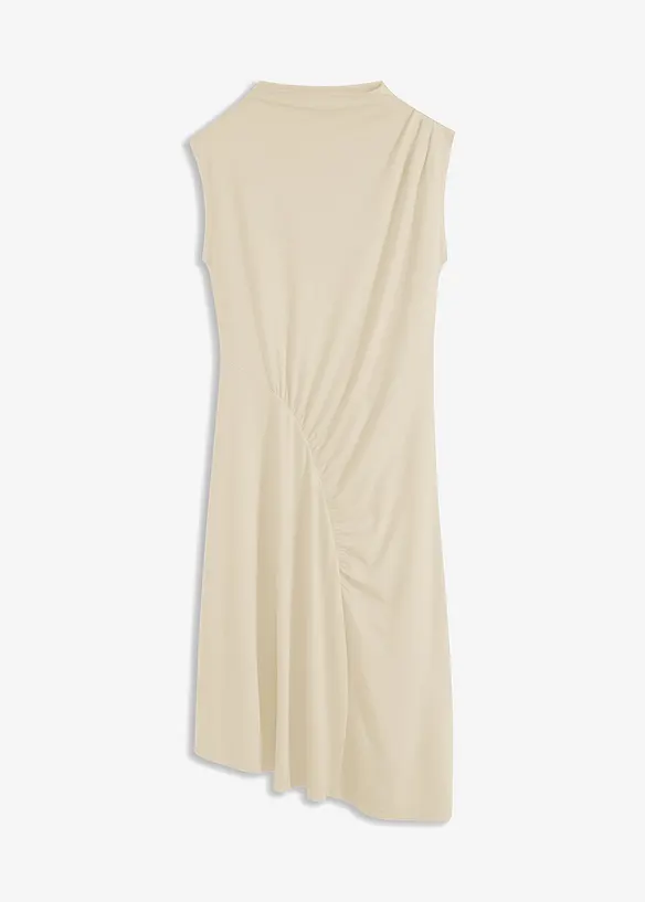 Midi jurk met asymmetrische zoom, bonprix