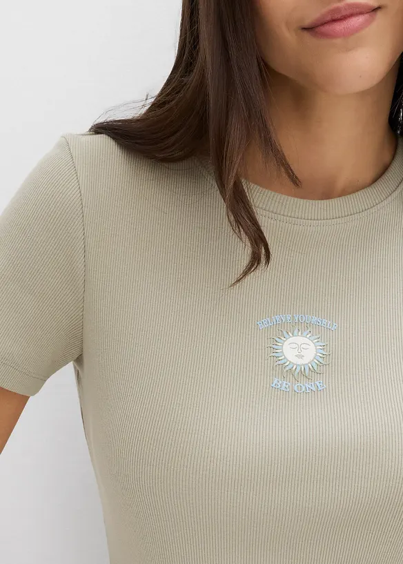 T-shirt van biologisch katoen, bonprix