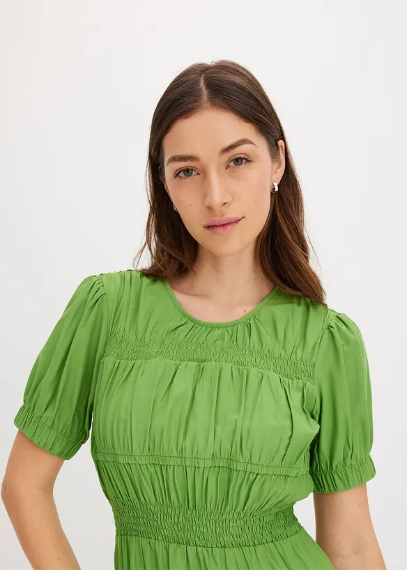Midi jurk van zachte viscose-mix, bonprix