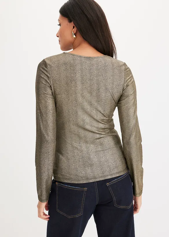 Longsleeve met cut-outs, bonprix
