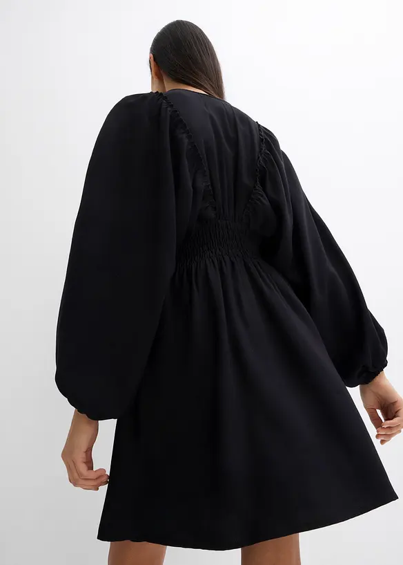 Mini jurk in een vicose-mix, bonprix