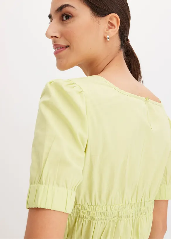 Blousetop van puur katoen, bonprix