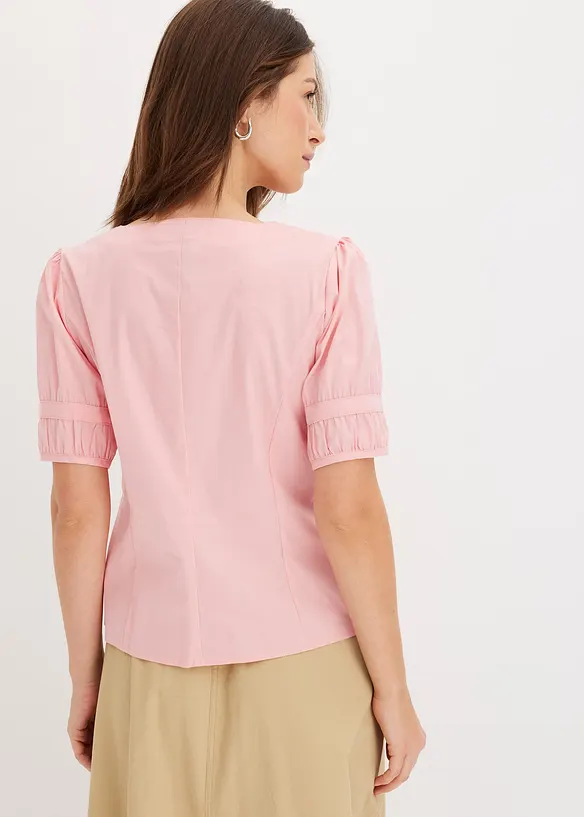 Blouse met pofmouwen, bonprix