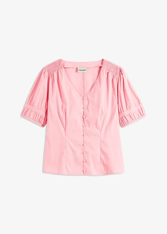 Blouse met pofmouwen, bonprix