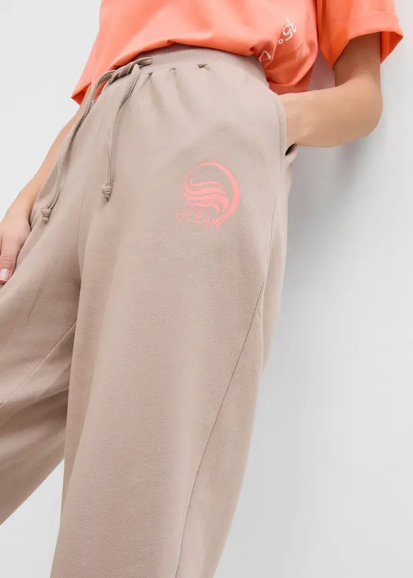 Sweatpants met strepen, bonprix