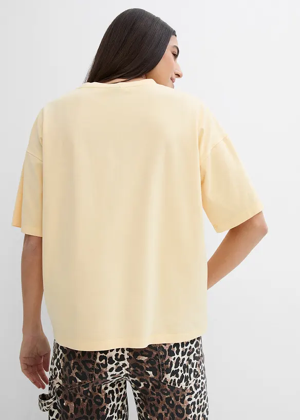 Oversized shirt van een zachte katoenmix, bonprix