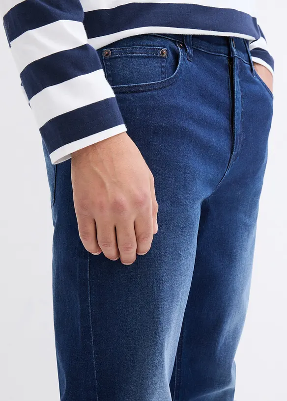Classic fit power stretch jeans met T-400 en comfort fit, tapered, bonprix