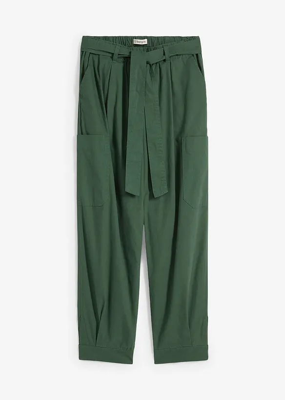 Cropped cargo broek, bonprix