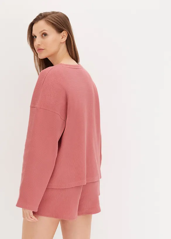 Loungewear huispak met short van jersey, bonprix