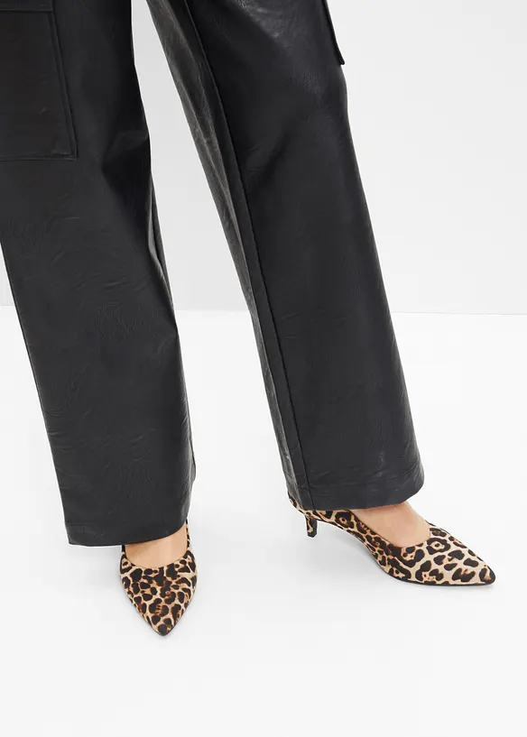 Pumps met animal print, bonprix
