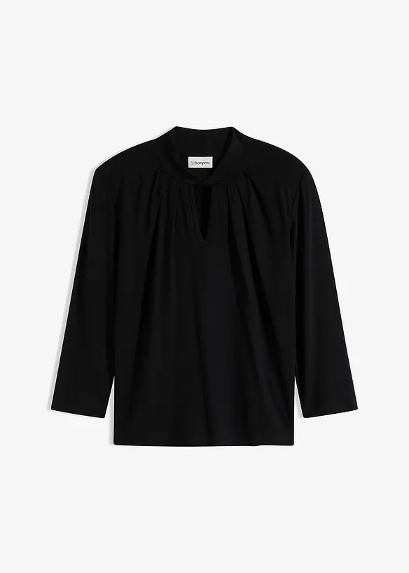 Shirt met 3/4 mouwen en twist, bonprix