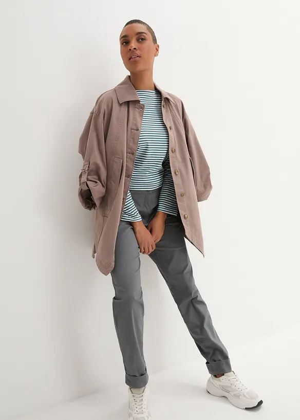 Chino broek van katoen, enkellang, bonprix