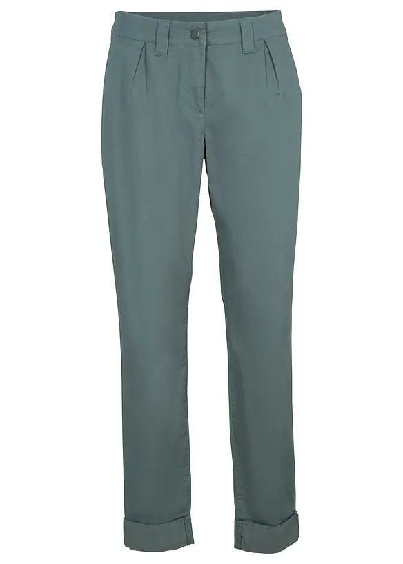 Chino broek met katoen, enkellang, bonprix