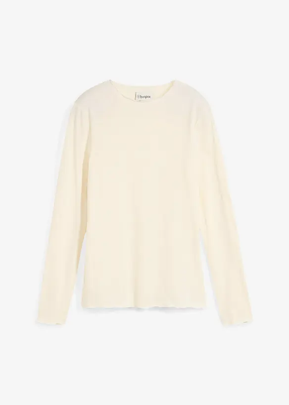 Semi-transparante longsleeve, bonprix