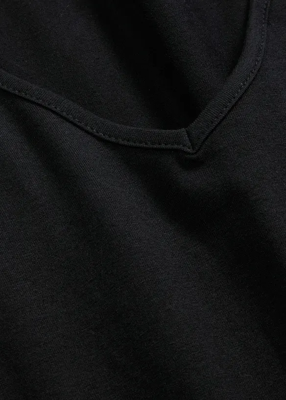 Nauwsluitend shirt, extra lang, bonprix