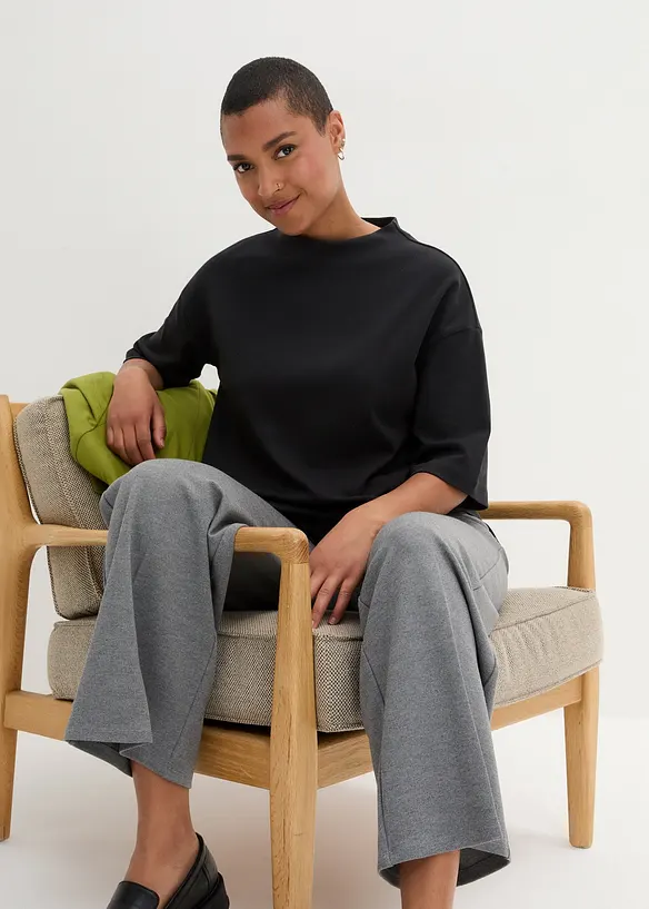 Oversized shirt van puur biologisch katoen, bonprix