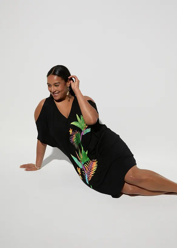 Strandjurk van soepele viscose, bonprix