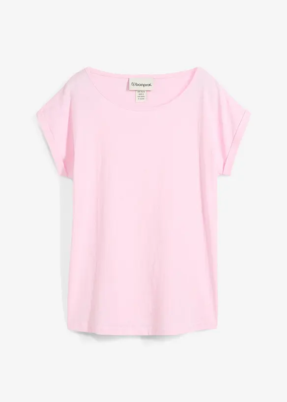 Shirt met zijde, bonprix