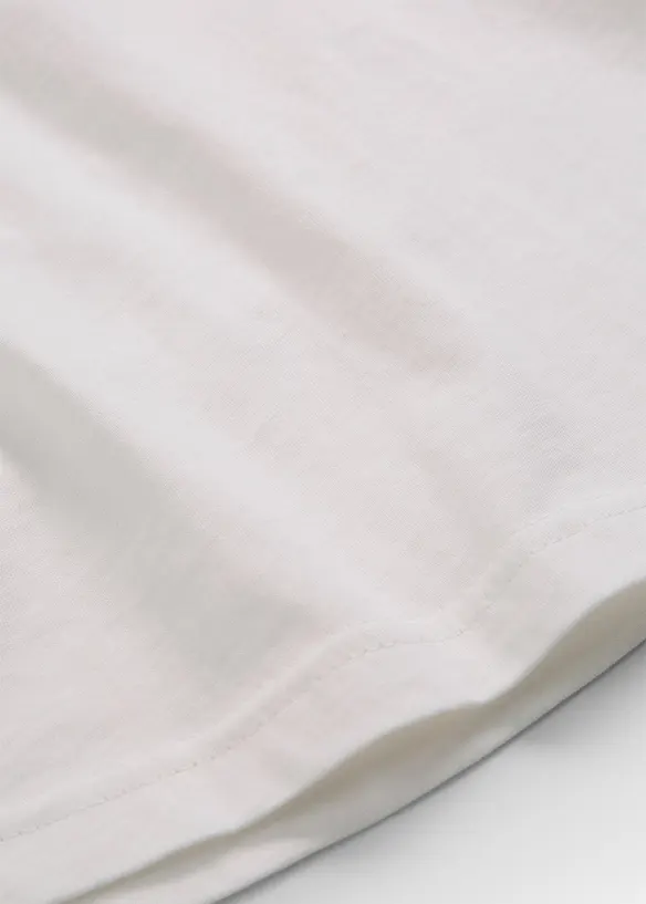 Shirt met zijde, bonprix