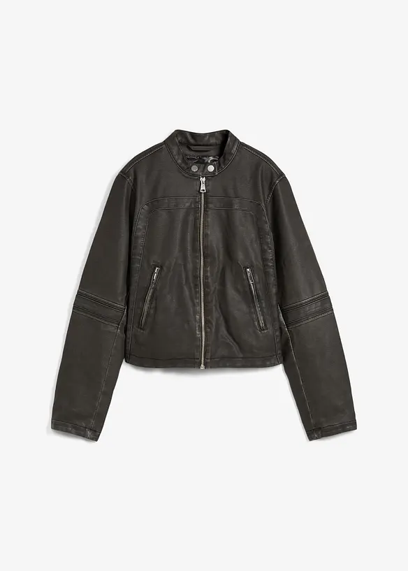 Bikerjack in used look, bonprix