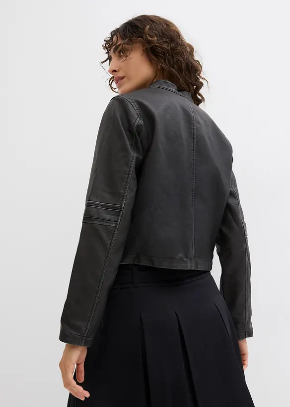 Bikerjack in used look, bonprix