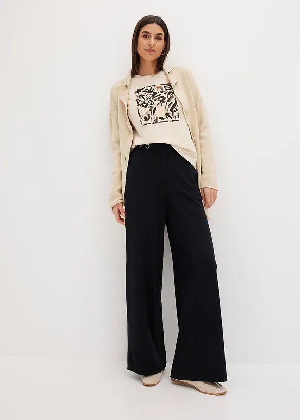 Longsleeve met biologisch katoen, bonprix