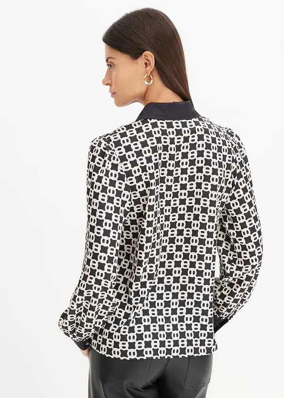 Satijnen blouse, bonprix