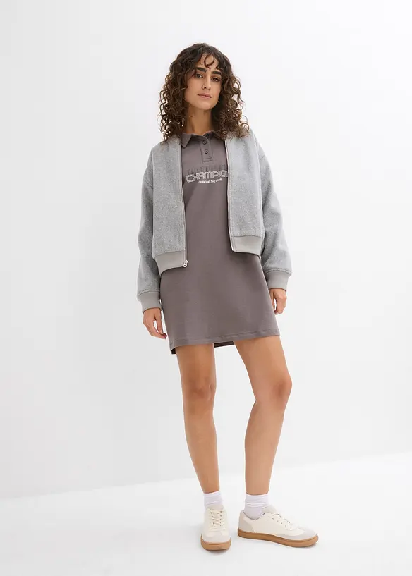 Sweatjurk van katoen, bonprix