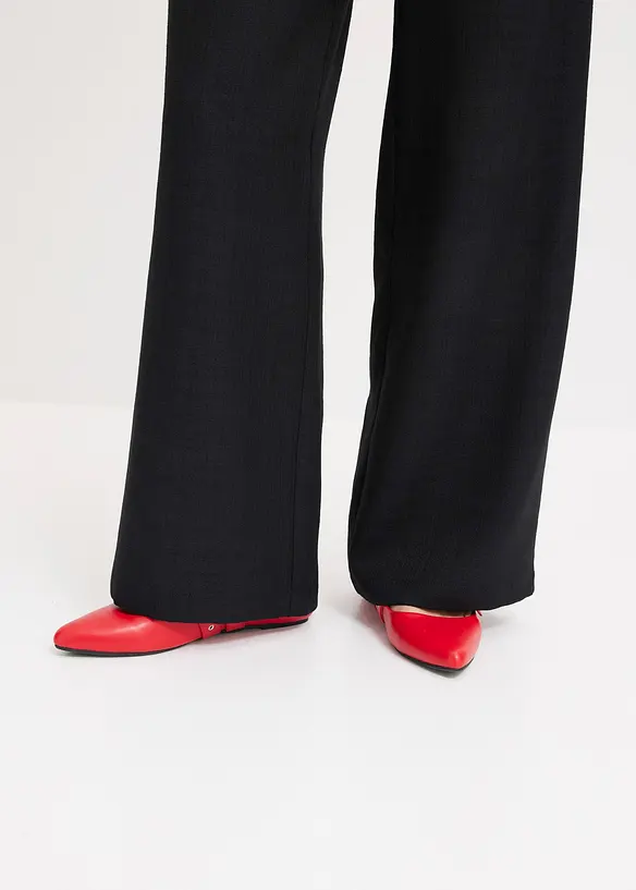 Marlene Dietrich broek in linnen-look met een elegante band, bonprix