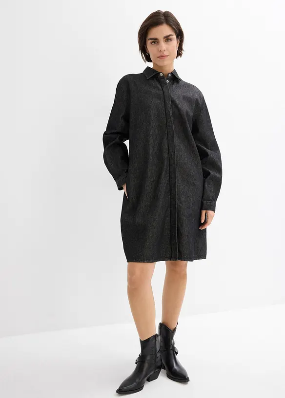 Oversized spijkerjurk, bonprix