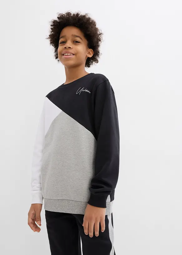 Sweater loose fit van biologisch katoen, bonprix