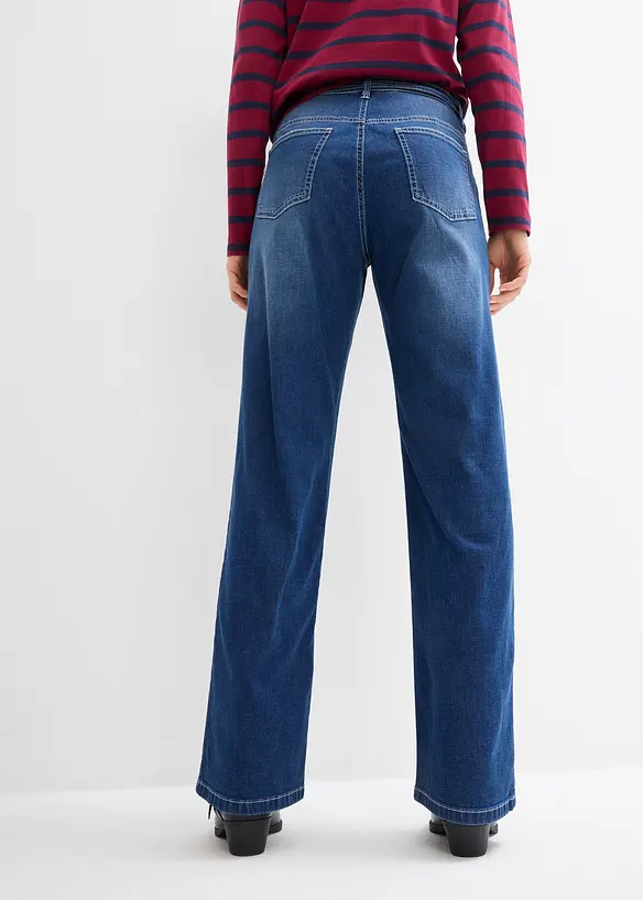 Straight jeans, high waist, bonprix