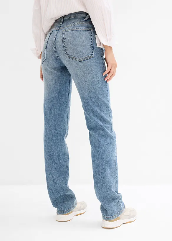 2-in-1 zwangerschapsjeans van katoen, straight, bonprix