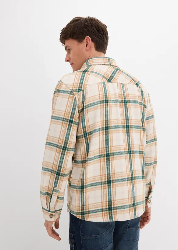 Geruit overshirt, bonprix