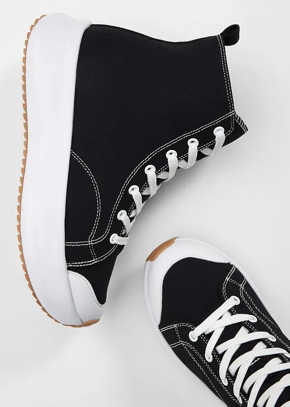 Hoge plateau sneakers, bonprix