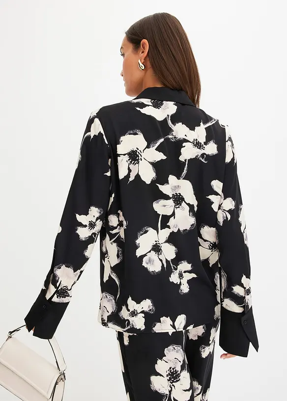 Gedessineerde blouse, bonprix