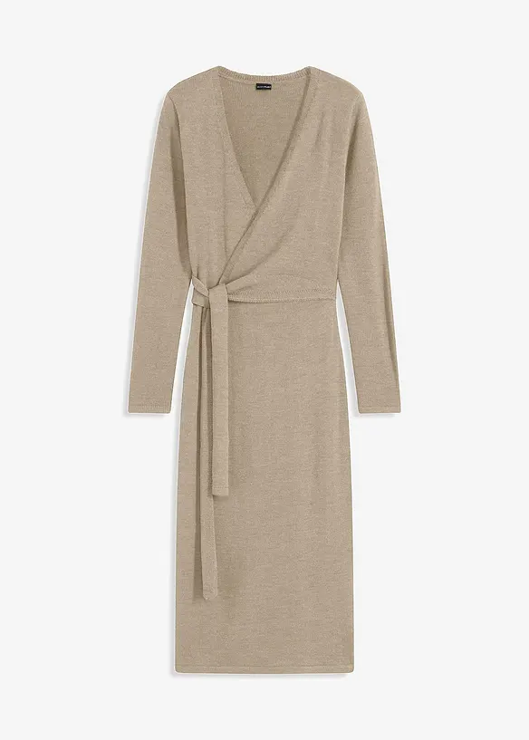 Gebreide midi jurk, bonprix