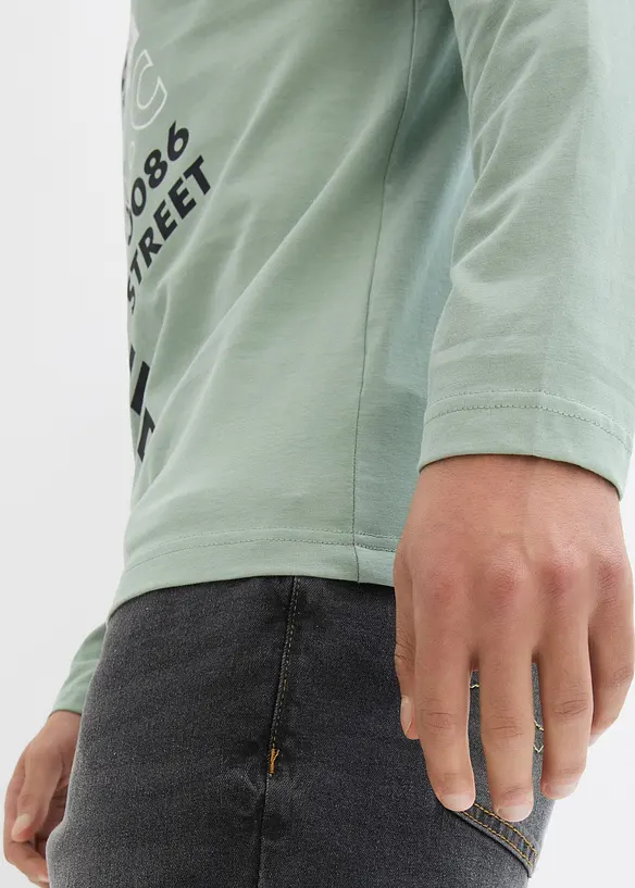 Longsleeve van puur biologisch katoen, bonprix