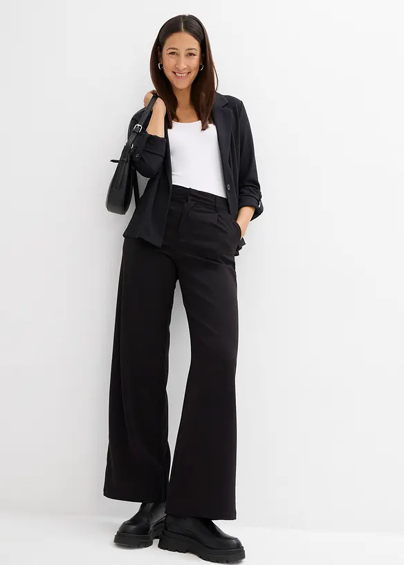 Sweatblazer van viscose-mix, bonprix
