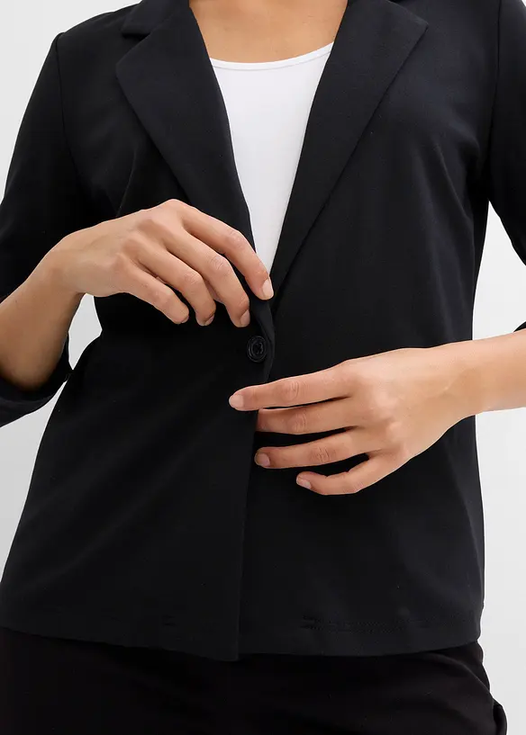 Sweatblazer van viscose-mix, bonprix