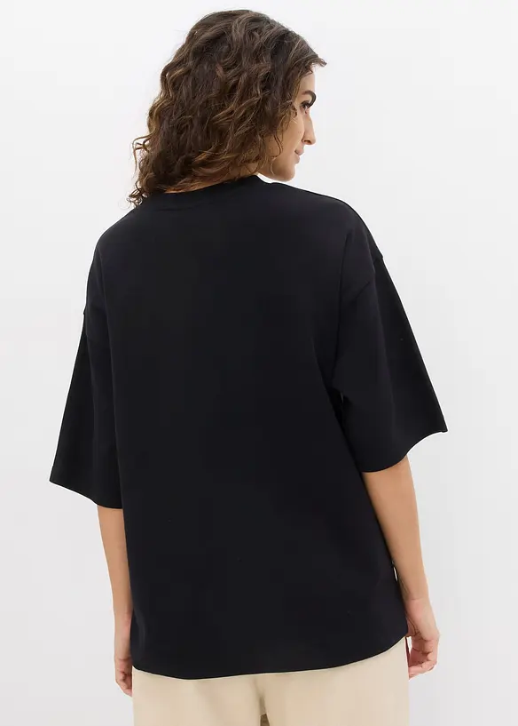 Oversized shirt van puur, zwaar biologisch katoen, bonprix