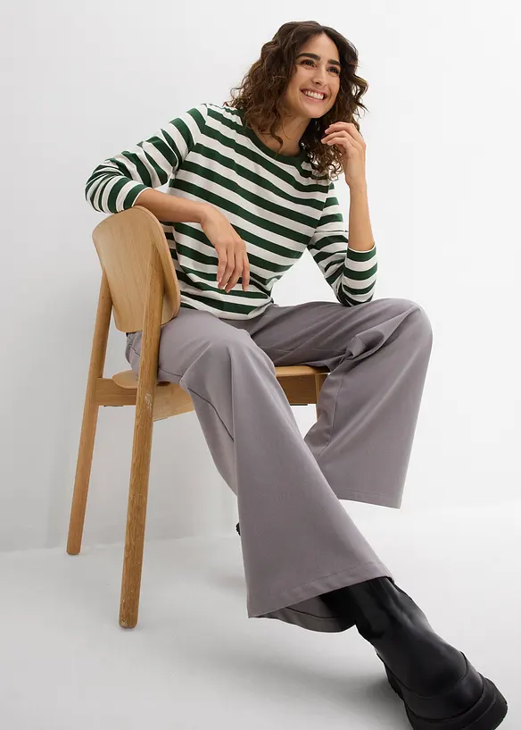 Longsleeve van biologisch katoen, bonprix