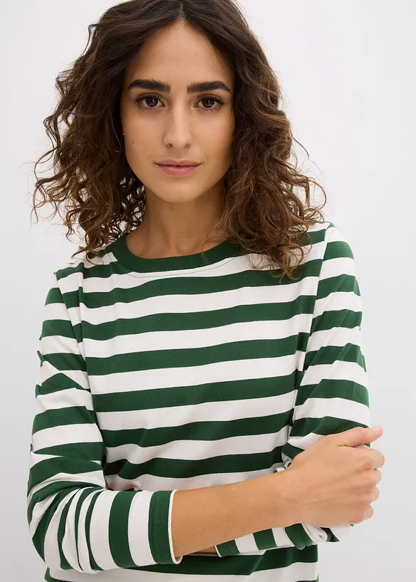 Longsleeve van biologisch katoen, bonprix