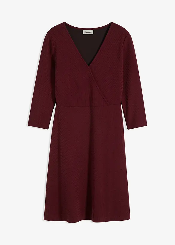 Geribde jurk, bonprix