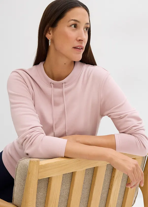 Sweater met split, bonprix