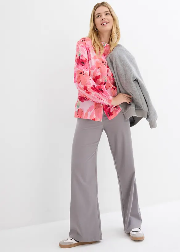 Wijde blouse van puur katoen, bonprix