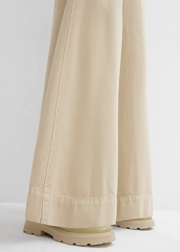 Twill broek van katoen, bonprix