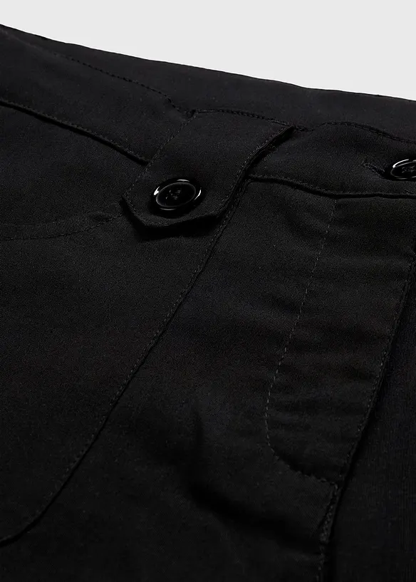 Bengaline stretch broek met comfortband, bonprix